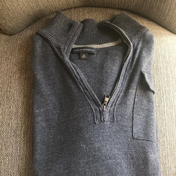 Navy pullover sweater - Picture 2 of 3